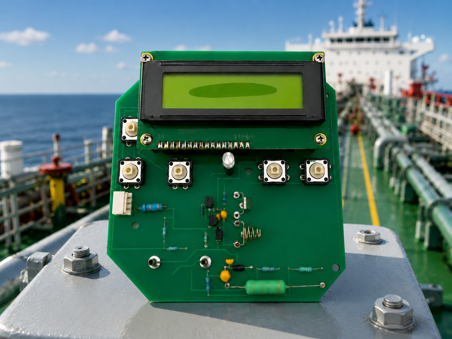 DS5 Marsen compatible PCB instrument for UTI tank gauging systems