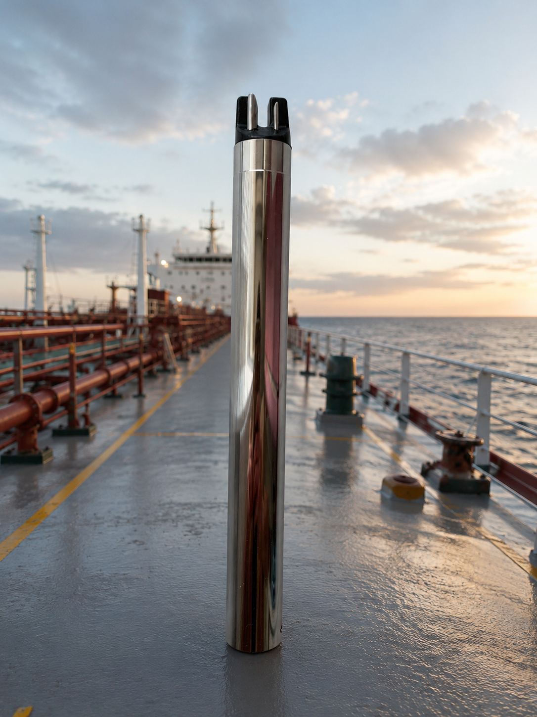 DS6 compatible replacement UTI sensor for Seahover tank gauging systems installed on marine tankers.